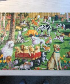 Ravensburger at The Dog Park Large Format 500 Piece Jigsaw Puzzle for Adults – Every Piece is Unique, Softclick Technology Means Pieces Fit Together Perfectly 28 81n6YVcvL