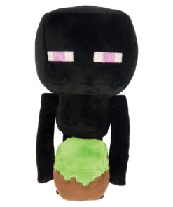 Alternative view of Minecraft 7784 Happy Explorer Enderman Plush, Black
