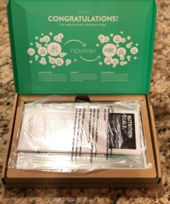 Greater Goods Nutrition Scale, Food Grade Glass, Calorie Counting Scale, Meal Prep Scale, and Weight Loss Scale, Designed in St. Louis, Silver 46 81nBZ9C4LHL