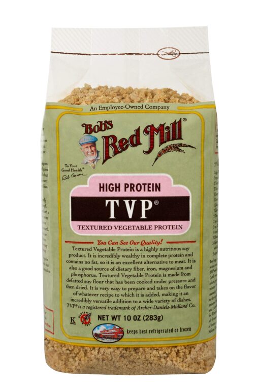 Bob's Red Mill Textured Vegetable Protein, 10 Ounce (Pack of 4)