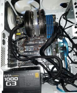 EVGA SuperNOVA 220-G3-1000-X1,1000 G3, 80 Plus Gold 1000W, Fully Modular, Eco Mode with New HDB Fan, 10 Year Warranty, Includes Power ON Self Tester, Compact 150mm Size, Power Supply 37 81nFBfcB6bL