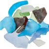 Darice Sea Glass in Mesh Bag - Multicolor Rainbow Mix - 1lb-color may vary 24 81nH5OUDrbL