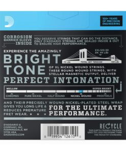 Alternative view of D'Addario Guitar Strings - XL Nickel Electric Guitar Strings - EXL120-3D - Perfect Intonation, Consistent Feel, Reliable Durability - For 6 String Guitars - 09-42 Super Light, 3-Pack Super Light, 09-42