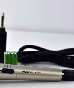 Hisonic HS308L Portable Wireless and Wired 2 in 1 Microphone for Home and Stage Use black 14 81nHOQFDPL