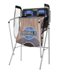 Triumph Sports Big Shot II Double Shootout Basketball Game - LED Scorer - 8 Game Modes - 4 Basketballs , 80.5”L X 47.5”W X 81”H 34 81nJgP2OxiL