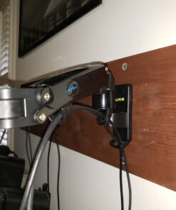 HUANUO Ultrawide Monitor Wall Mount for up to 34 35 inch Curved Computer Screens, Single Wall Mount Monitor Arm Holds 26.4lbs Max, Height Adjustable Full Motion Gas Spring Vesa Mount, Max 200x200mm 47 81nKQbCHS9L 1