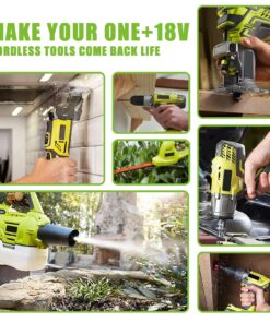 Powilling 2Pack 3500mAh Ryobi 18V Lithium Battery Pack Replacement for Ryobi 18-Volt ONE+ P104 P105 P102 P103 P107 Cordless Tools Battery 15 81nLbjFK3tL