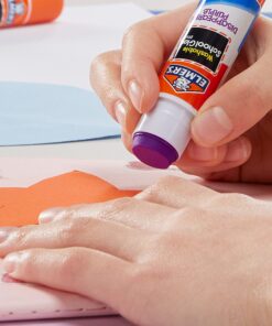 Elmer's Disappearing Purple School Glue Sticks, Washable, 7 Grams, 60 Count 24 81nLbsVmAL