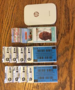 HP Sprocket 2x3 Premium Zink Sticky Back Photo Paper (20 Sheets) Compatible with HP Sprocket Photo Printers. 45 81nLnTxO9eL 1