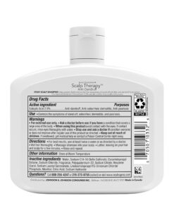 Alternative view of Neutrogena Scalp Therapy Anti-Dandruff Shampoo for Itchy Scalp, 2.5% salicylic acid with Peppermint Fragrance, 12 fl oz