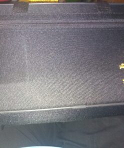 Glory GLY-PBK Professional Ebonite Bb Clarinet with 10 Reeds, Stand, Hard Case, Cleaning Cloth, Cork Grease, Mouthpiece Brush and Pad Brush, Black Black/Silver 29 81nOY5xRghL