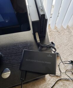 Mayflash GameCube Controller Adapter for Wii U, PC USB and Switch, 4 Port 33 81nOw0D8s1L