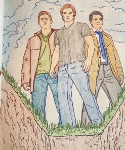 Supernatural: The Official Coloring Book Paperback, Coloring Book 70 81nPJfyX3tL