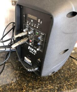 LyxPro SPA-8 Compact 8" Portable PA System 100-Watt RMS Power Active Speaker System Equalizer Bluetooth SD Slot USB MP3 XLR 1/4" 1/8" 3.5mm Inputs SPA8 24 81nPiU1C3kL