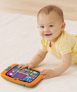 VTech Light-Up Baby Touch Tablet, Orange Standard Packaging 11 81nPv1TOpML