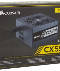 Alternative view of Corsair CX Series 550 Watt 80 Plus Bronze Certified Modular Power Supply (CP-9020102-NA) 550 Watts