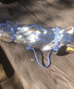 Grizzly Gear Emergency Survival Mylar Thermal 2 Person Sleeping Bag - Accommodates 2 Adults - 64" X 87" 1 Pack 14 81nQVtkVyLL