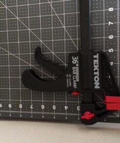 TEKTON 36 Inch Ratchet Bar Clamp / 42 Inch Spreader | 39186 Single Clamp 36 in. 15 81nR7L6mCRL