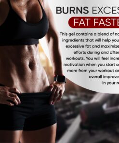 Workout Enhancing Fat Burning Hot Gel by LipoExpress 17 Oz - Best Hot-Gel Cream. Perfect for Workouts and Slimming. Thermoactive Hot Gel - Also Great for Muscle Relaxation and Massage 8 81nRc0F8oL