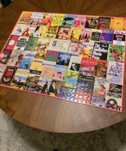 White Mountain Puzzles "Best Sellers", Vintage Book Covers Collage, 1000 Piece Jigsaw Puzzle 23 81nSl6MVdQL