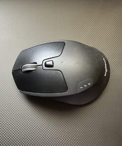 Logitech M720 Triathlon Multi-Device Wireless Mouse, Bluetooth, USB Unifying Receiver, 1000 DPI, 8 Buttons, 2-Year Battery, Compatible with Laptop, PC, Mac, iPadOS - Black 61 81nTG5xmS9L