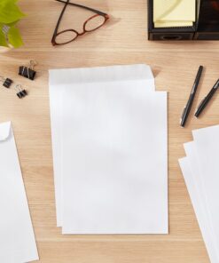 Amazon Basics Catalog Mailing Envelopes, Peel & Seal, 9x12 Inch, 100-Pack, White 9 x 12 19 81nU46Ij2tL