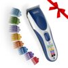 Wahl Color Pro Cordless Rechargeable Hair Clipper & Trimmer – Easy Color-Coded Guide Combs - for Men, Women, & Children – Model 9649P 12 81nUZTYW9L 1