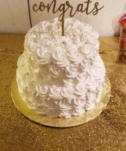 Andaz Press Party Acrylic Cake Toppers, Gold Glitter, Congrats, 1-Pack, 25th 50th Anniversary Decorations Congrats Gold 11 81nUhzdPzAL