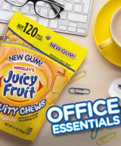 Juicy Fruit, Fruity Sugarfree Chewing Gum, 120 ct 120 Count (Pack of 1) 16 81nUqEdHIgL