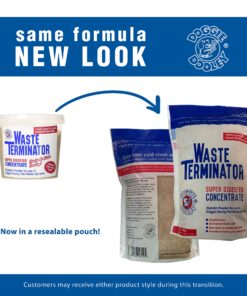 Doggie Dooley 3116 Waste Terminator, 1-Year Supply , 12.69 Ounce (Pack of 1) 11 81nV cqotnL