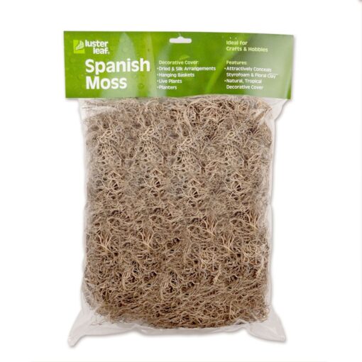 Luster Leaf Spanish Moss - 350 Cubic Inches 1220 (Single Pack)