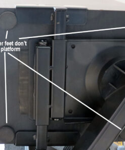 VideoSecu One Pair of Side Clamping Bookshelf Speaker Mounting Bracket with Swivel and Tilt for Large Surrounding Sound Speakers MS56B 3LH 61 81nZYOZFOL