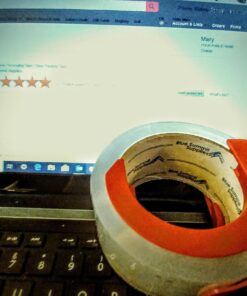 Heavy Duty Packaging Tape, Clear Packing Tape Designed for Moving Boxes, Shipping, Office, and Storage, Commercial Grade 2.7mil Thickness, 60 Yards Length, 360 Total Yards 6 11 81nbCjD2anL