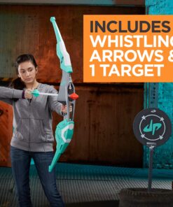 Dude Perfect Signature Bow Nerf Sports Biggest Nerf Bow with 2 Nerf Whistling Arrows For Kids, Teens, and Adults Standard Packaging 17 81ncN5shWqL
