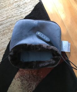 COMFIER Shiatsu Foot Massager with Heat- Kneading Back Massager with Heating Pad, Heated Foot Warmer, Electric Feet Massager Machine for Plantar Fasciitis,Neuropathy,Foot Stress Relief Gray 32 81ncnZGsL6L