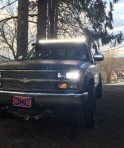 Nilight 52Inch 300W Curved Spot Flood Combo LED Light Bar LED Driving Lamp Off Road Lights LED Work Light for Trucks Boat Jeep Lamp,2 Years Warranty 52Inch 300W LED Lights 45 81ndENSDWxL