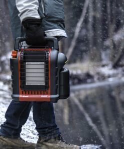 Mr. Heater F232000 MH9BX Buddy 4,000-9,000-BTU Indoor-Safe Portable Propane Radiant Heater, Red-Black 35 81ndEjjbneL