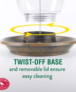 Perky-Pet 305 Holly Berry Gilded Chalet Wild Bird Feeder Gold 29 81ne1c7fy7L