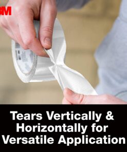 3M 3960-WH Duct Tape, 60 Yards, White 11 81neS7Emd7L