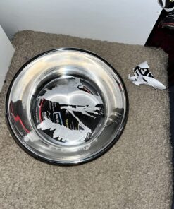 MidWest Homes for Pets Snap'y Fit Food Bowl | Pet Bowl, 20 oz. (2.5 cups) | Dog Bowl Easily Affixes to a Metal Dog Crate, Cat Cage or Bird Cage | Pet Bowl Measures 6L x 6W x 2H Inches,Silver 20 Ounces (2.5 cups) 36 81neucl20YL