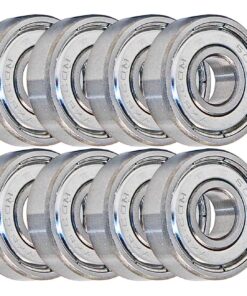 VXB 608ZZ Set of 8 Skateboard Bearing 608Z Shielded Ball Bearings 24 81nfC0tTe6L