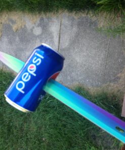 SZCO Supplies Rainbow Ninja Sword with 2Piece Throwing Knives Sam 39 81ngXG7R2OL