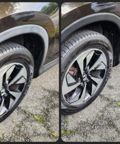 Carfidant Ultimate Trim & Plastic Restorer for Cars - Black Plastic Restorer - Restores Faded and Dull Plastic, Rubber, Vinyl Back to Black - 8.4 oz Kit 8.40 Fl Oz (Pack of 1) 49 81nhrjC3akL 1