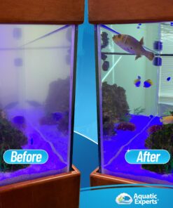 Aquatic Experts 4 inch Ring Filter Socks 200 Micron, Filter Socks for Saltwater Aquarium, Sump Filter Sock, Felt Aquarium Socks, Reef Filter Sock (4" x 14", 2 Pack) 4" x 14" 10 81ni OvAIDL