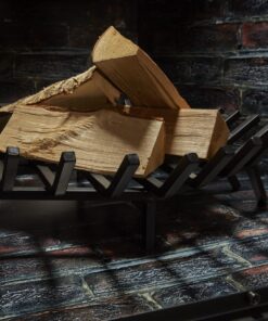 UniFlame, C-1541, 24 in. x 24 in. Hex Bar Log Grate 24 inch 25 81ni86JW6HL