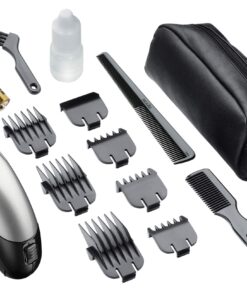 Andis 24870 Trim 'N Go Cordless Beard/Hair Trimmer Kit for Beard, Mustache, Stubble, Ear & Body Grooming – Close Cutting T-blade Zero Gapped - Black/Silver, 14-Piece (24870) 14 Piece Set 18 81nj9mxZmKL