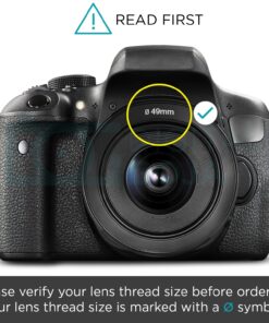 Alternative view of 49MM Altura Photo Professional Photography Filter Kit (UV, CPL Polarizer, Neutral Density ND4) for Camera Lens with 49MM Filter Thread + Filter Pouch