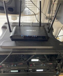 TRENDnet AC2600 MU-MIMO Wireless Gigabit Router, Increase WiFi Performance, WiFi Guest Network, Gaming-Internet-Home Router, Beamforming, 4K streaming, Quad Stream, Dual Band Router, Black, TEW-827DRU 25 81nkW92rQHL