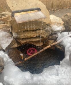 K&H Pet Products Ultimate Stock Tank Deicer w/ Cord Clip, Water Trough Heater for Horses, Cattle and Livestock, Floating and Submersible Tank Heater, Red 500 Watts 19 81nl8eXjjYL