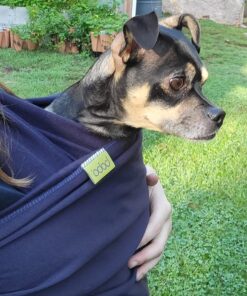 Boba Baby Wrap Carrier Newborn to Toddler - Stretchy Baby Wraps Carrier - Baby Sling - Hands-Free Baby Carrier Wrap - Baby Carrier Sling - Baby Carrier Newborn to Toddler 7-35 lbs (Navy Blue) Navy Blue 28 81nlZtcKR8L